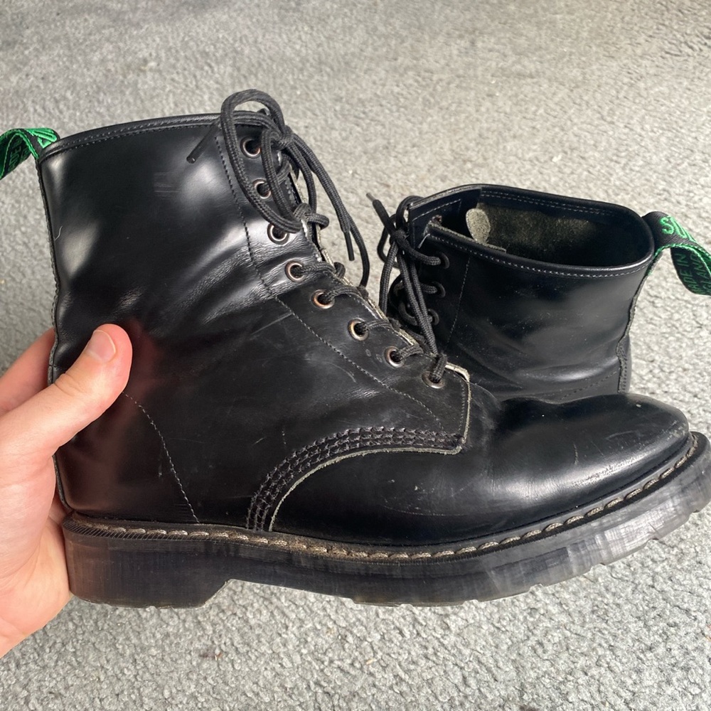 Solovair 8-eye Derby Boots